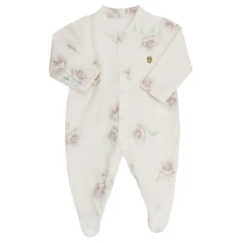 Macacão Bebê Menina Floral - First Baby