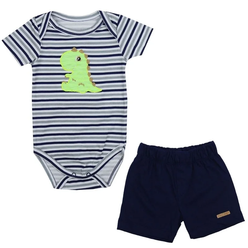 Conjunto Verão Bebê Dino - First Baby
