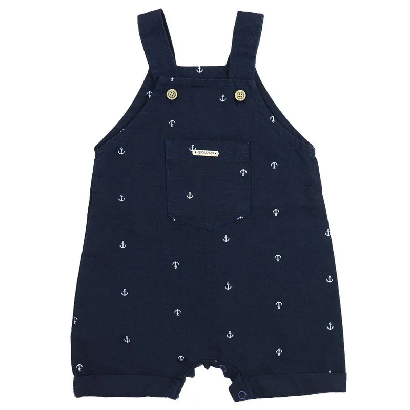 Jardineira Infantil Navy - Grow Up