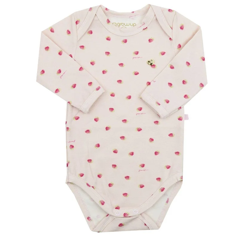 Body Infantil Manga Longa - Grow Up