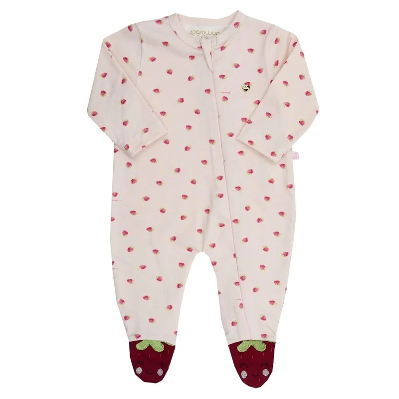 Macacão Bebê Strawberry - Grow Up