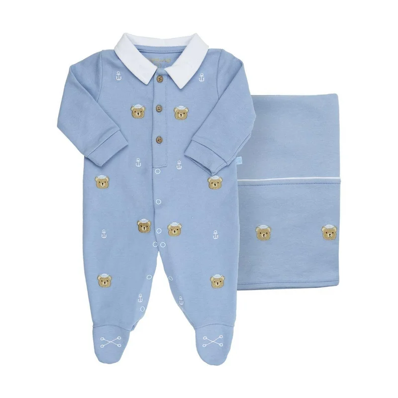 Saída de Maternidade - Kit Newborn Orso Marinaio - Grow Up