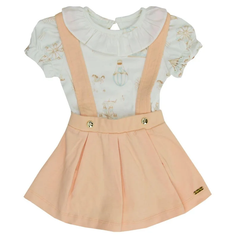 Salopete com Body Infantil - Grow Up