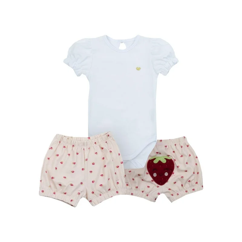 Conjunto Infantil Strawberry - Grow Up
