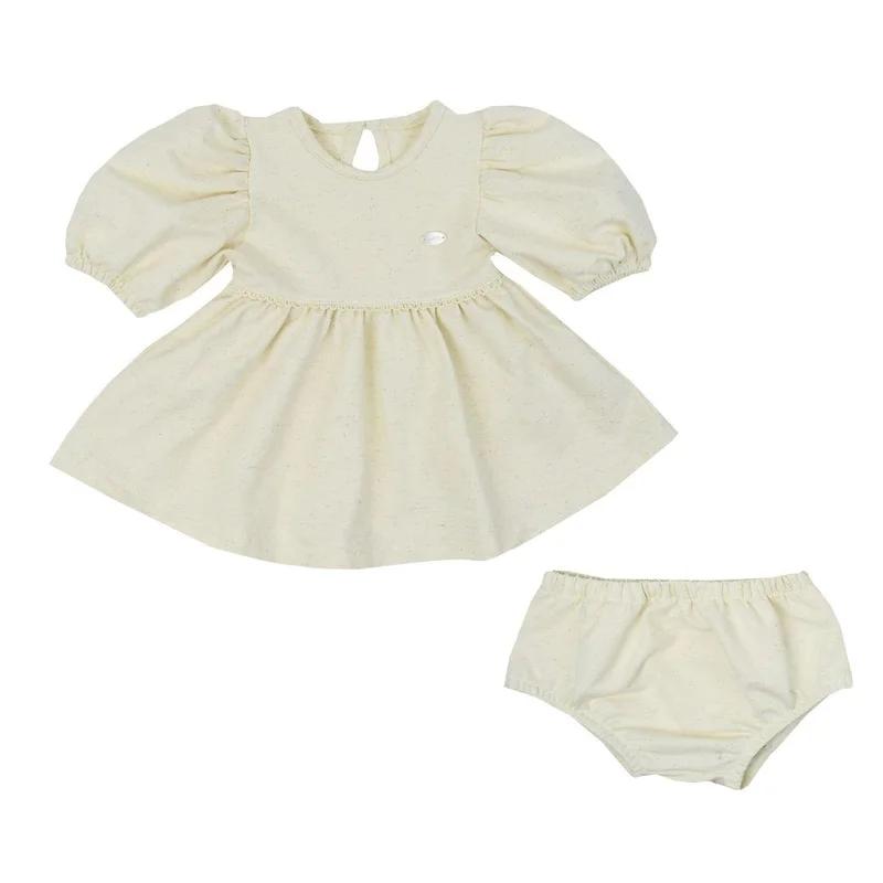 Vestido com Cobre Fralda Bebê - Lilica Ripilica