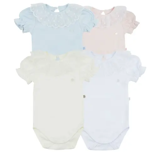 Body com Renda Suedine Basics Bebê - Grow Up