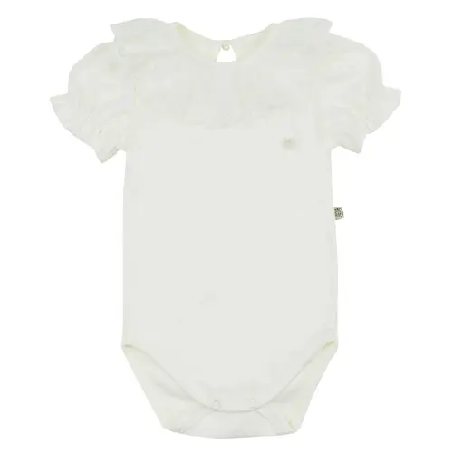Body com Renda Suedine Basics Bebê - Grow Up