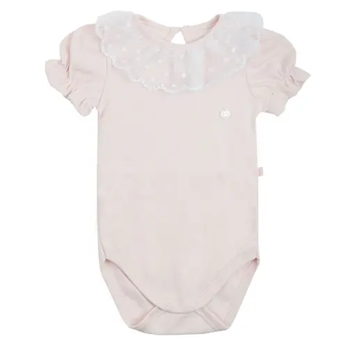 Body com Renda Suedine Basics Bebê - Grow Up