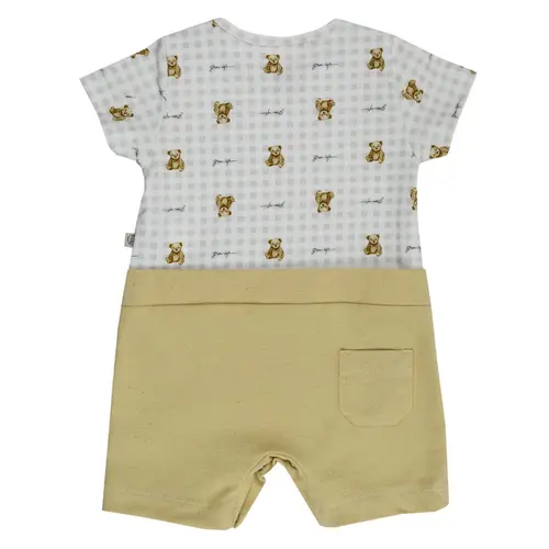 Macacão Curto Bear Bebê - Grow Up
