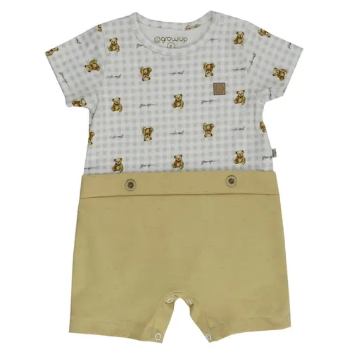 Macacão Curto Bear Bebê - Grow Up