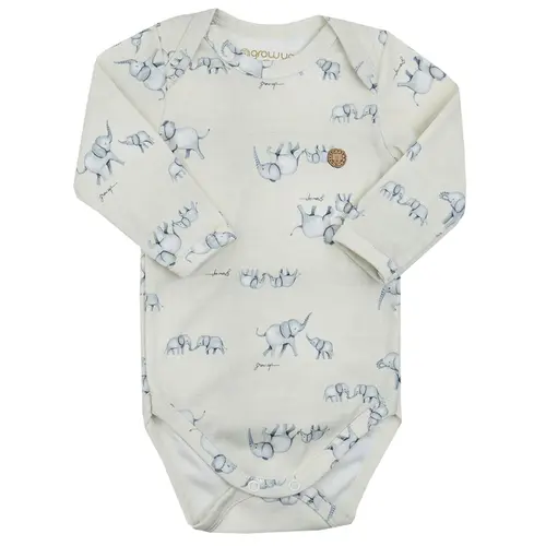 Body de Manga Longa Bebê - Grow Up