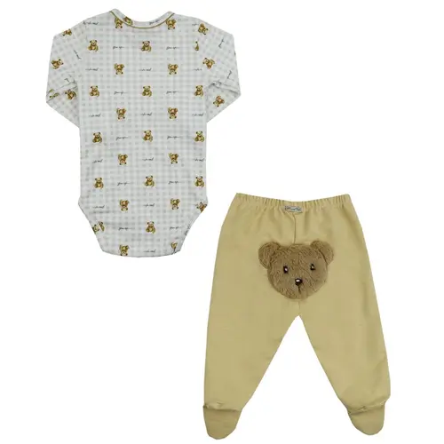Conjunto Pagão Bear Bebê - Grow Up