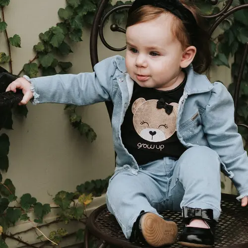 Jaqueta Denim Infantil - Grow Up
