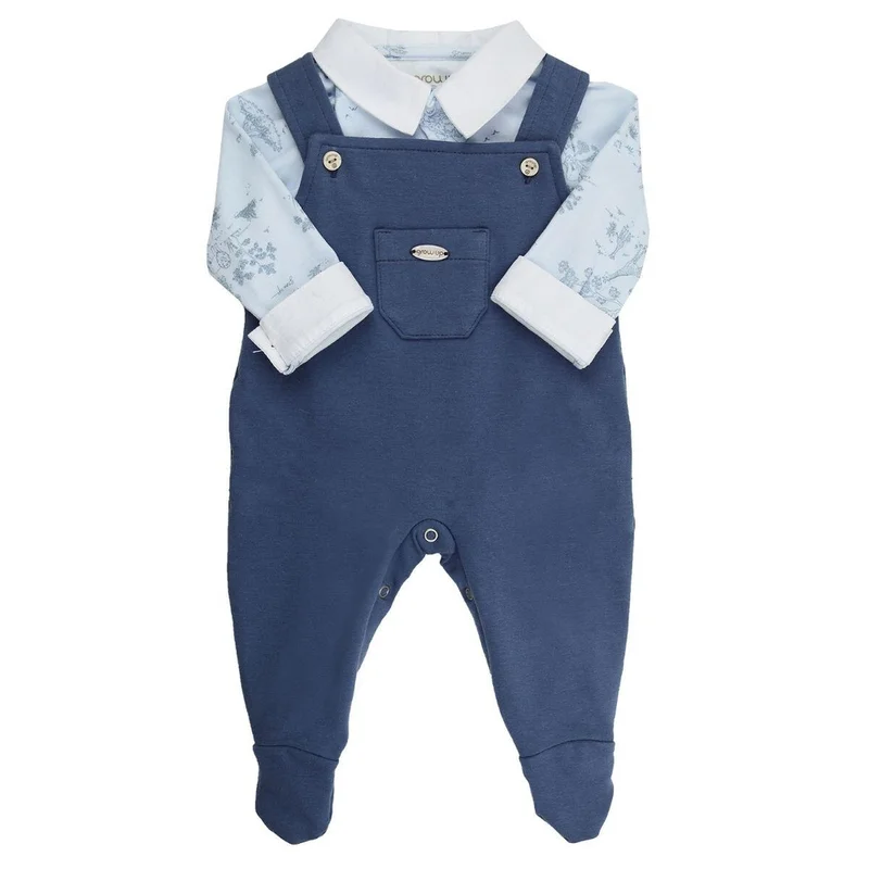 Saída de Maternidade Toile de Jouy Bebê - Grow Up
