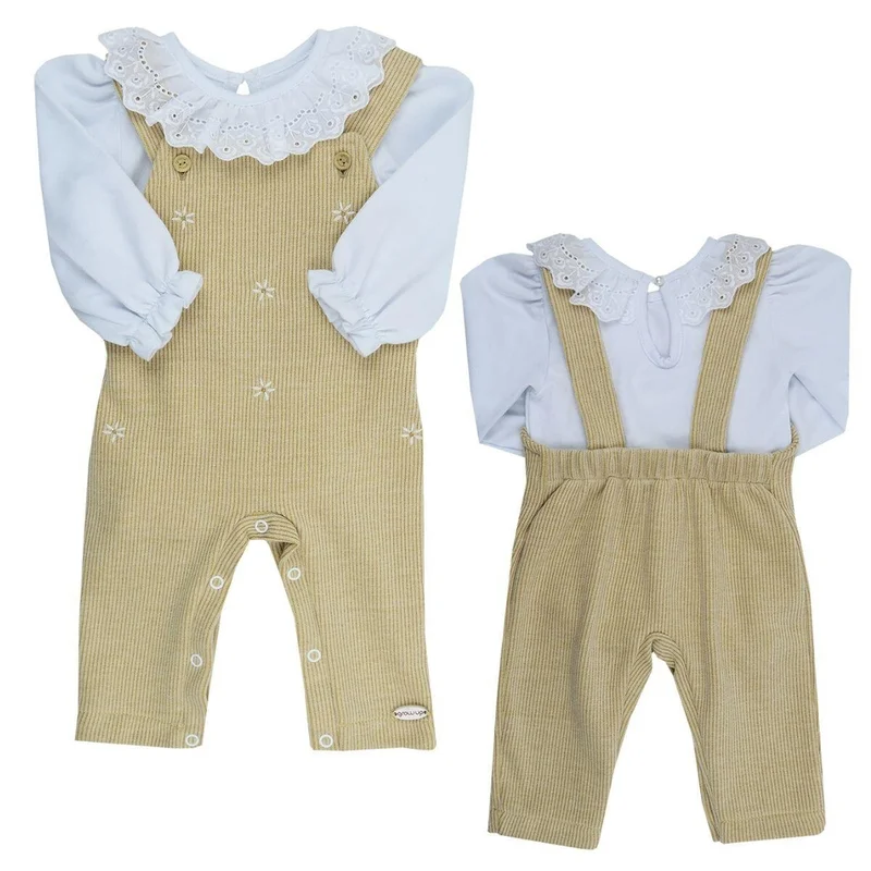 Jardineira com Body Soft Touch - Grow Up