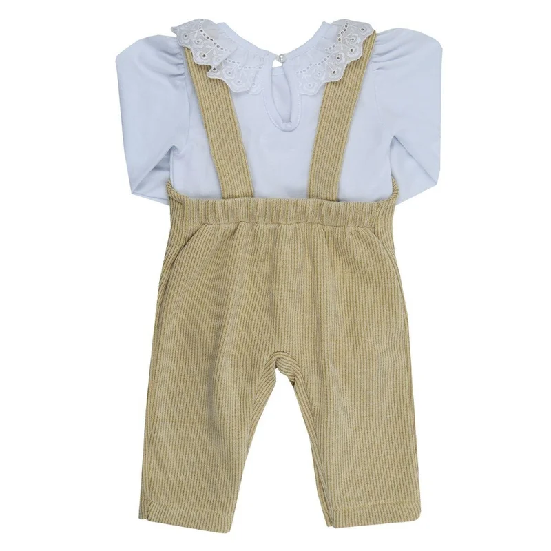 Jardineira com Body Soft Touch - Grow Up