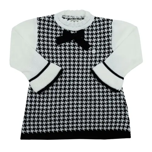 Vestido Tricô Xadrez - Grow Up