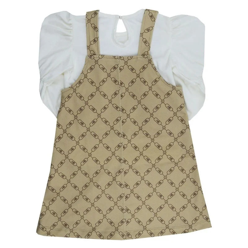Jardineira com Blusa Cookies - Grow Up