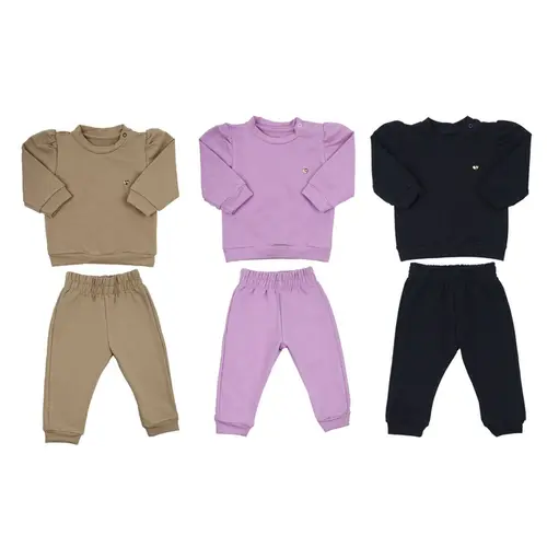 Conjunto Moletinho Feminino - Grow Up