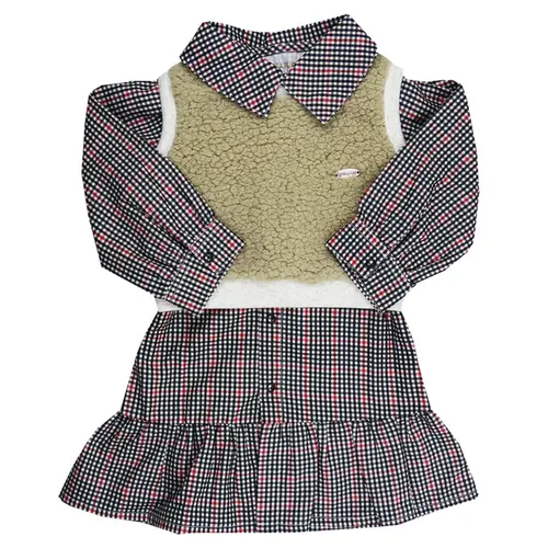 Vestido Chemise com Colete - Grow Up