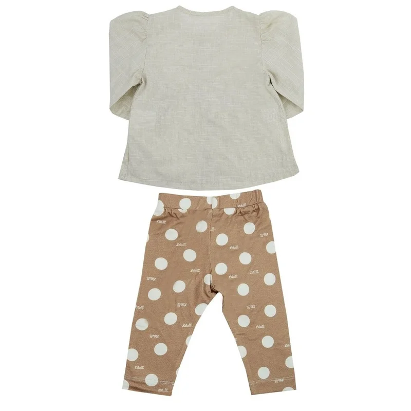 Conjunto com Bata Grand Poá – Lilica Ripilica