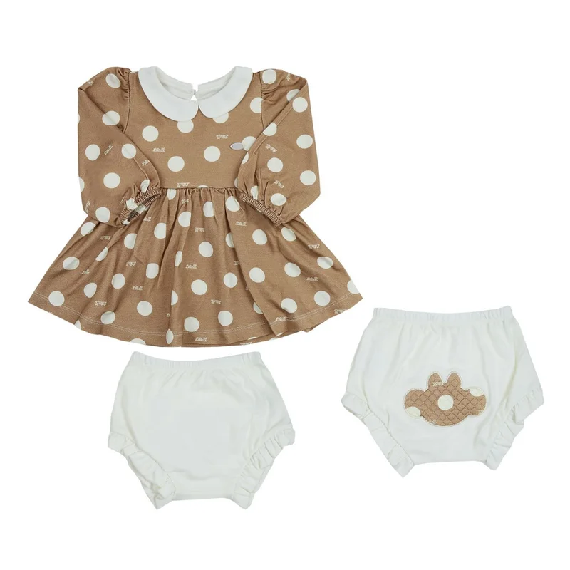 Vestido com Cobre Fralda Grand Poá – Lilica Ripilica