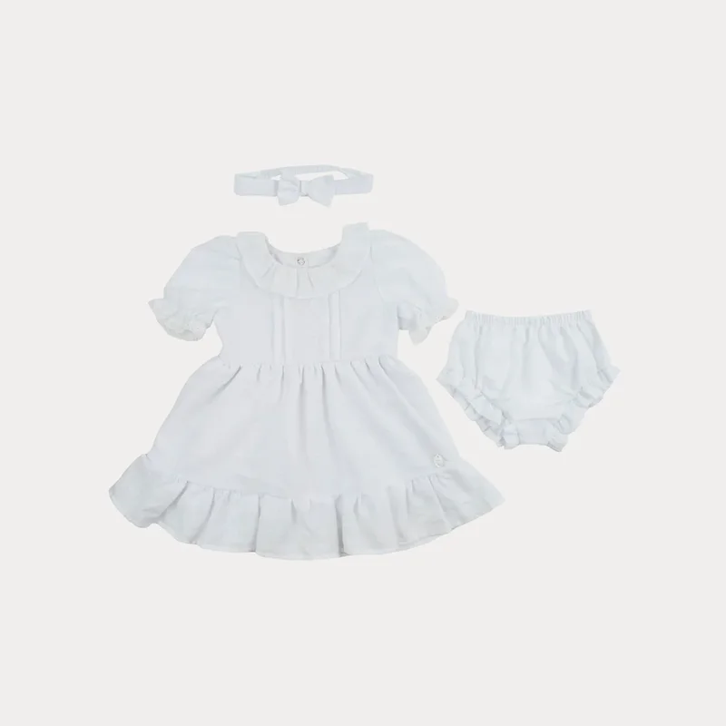 Vestido Bebê White Pearl - Grow Up