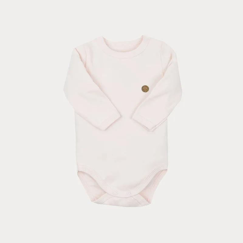 Body Manga Longa em Suedine - Grow Up