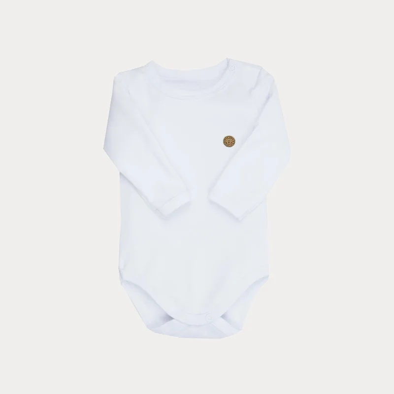 Body Manga Longa em Suedine - Grow Up