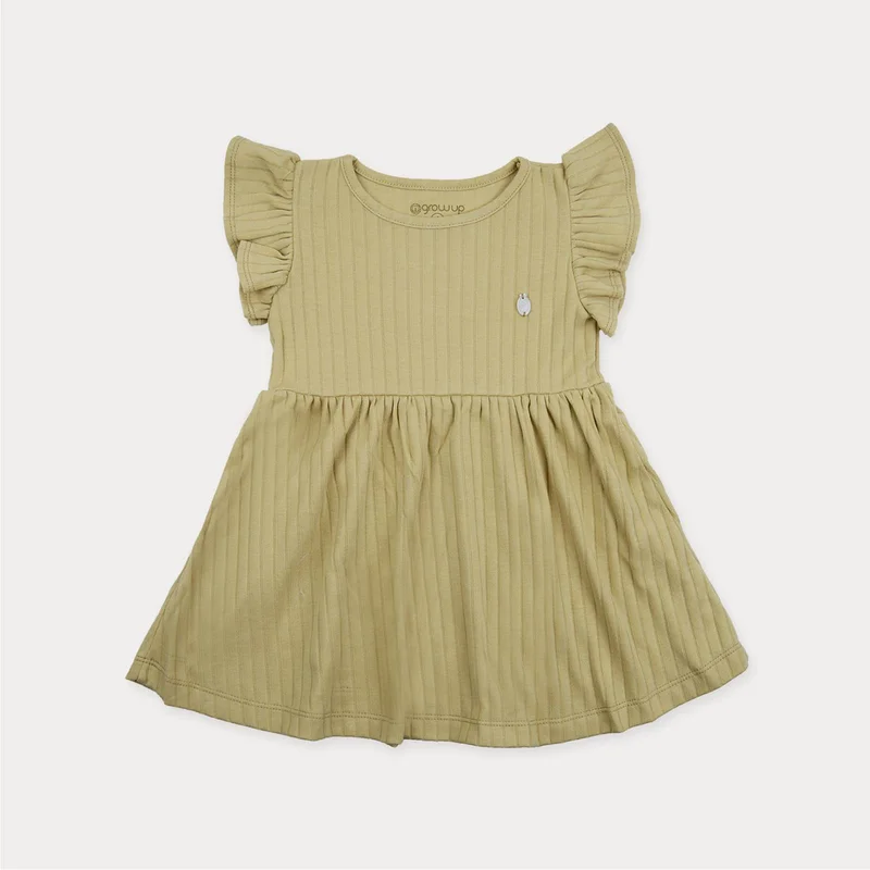 Vestido Canelado Feminino - Grow Up