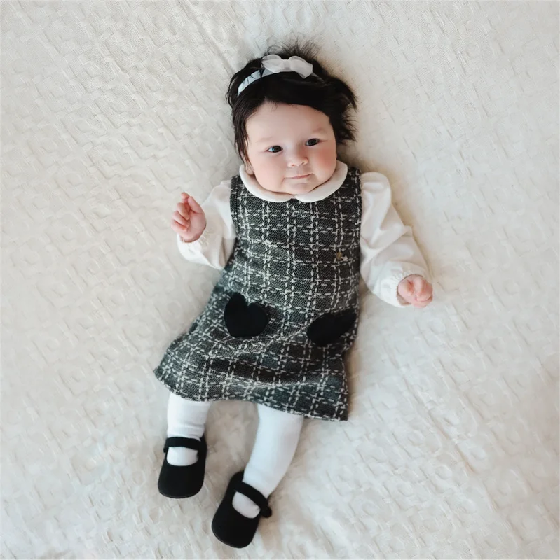 Salopete com Body Bebê Menina Lumiere - Grow Up