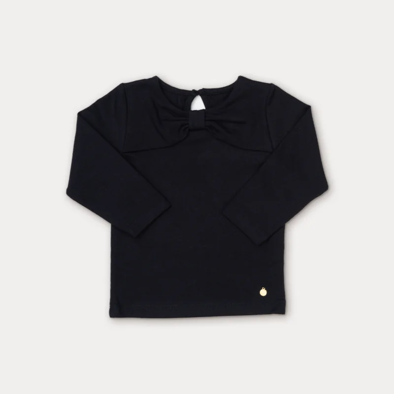 Blusa Manga Longa com Laço - Grow Up