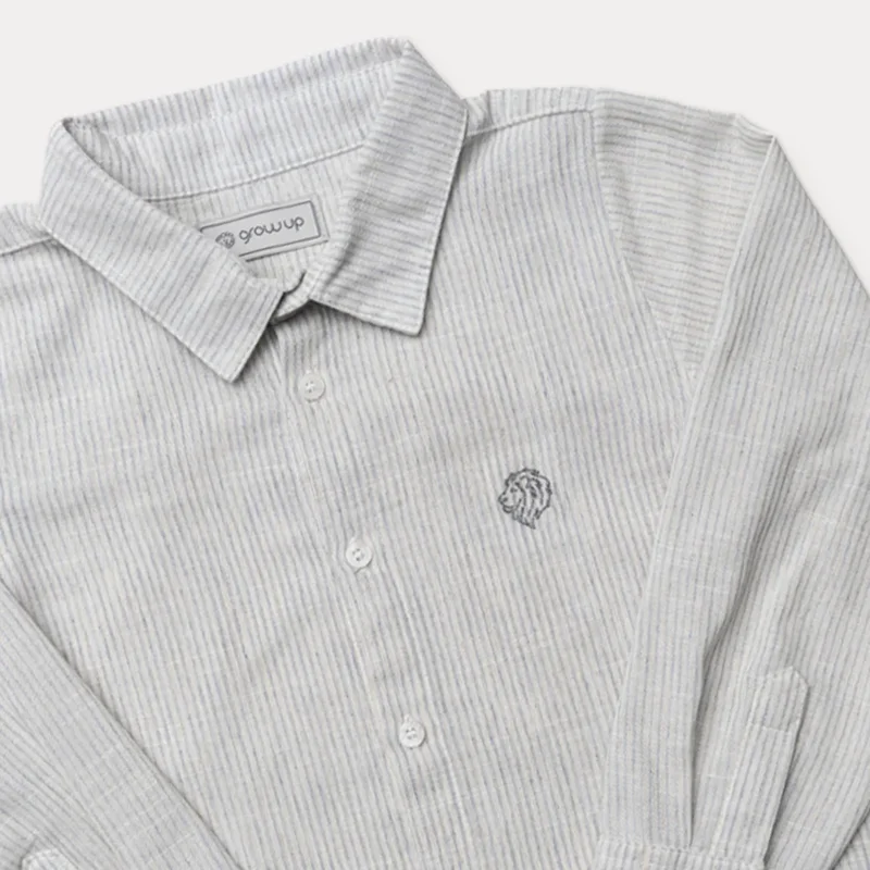 Camisa Menino Manga Longa Royal - Grow Up