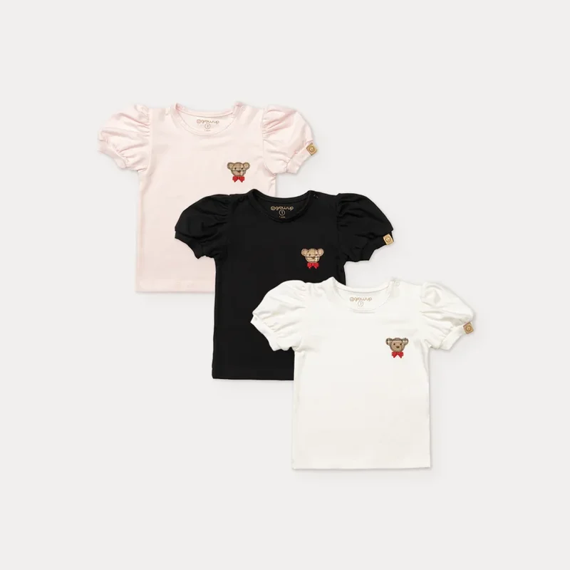 Camiseta Menina Little Bear - Grow Up