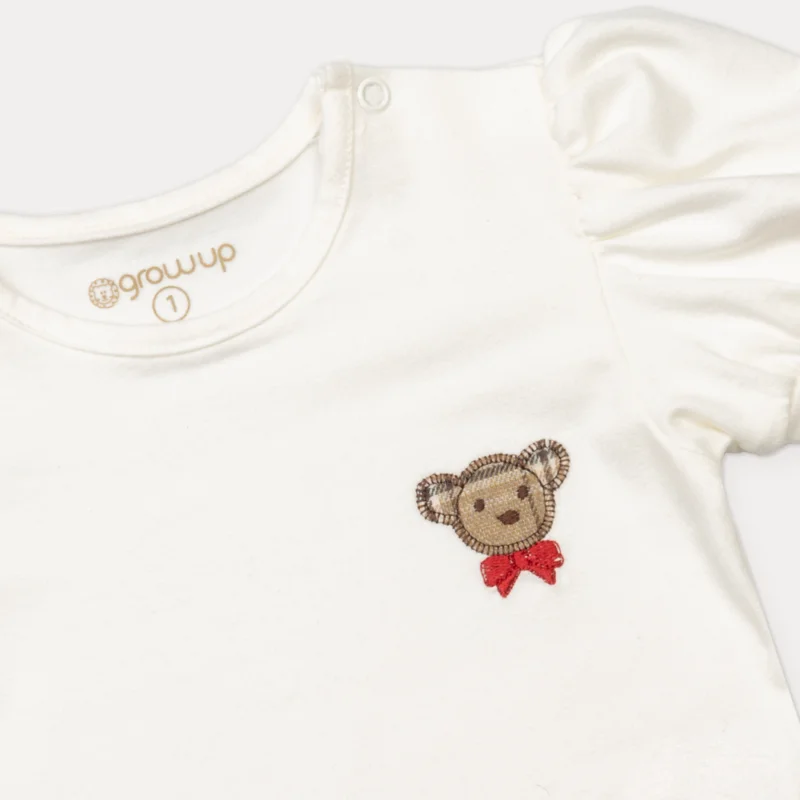 Camiseta Menina Little Bear - Grow Up