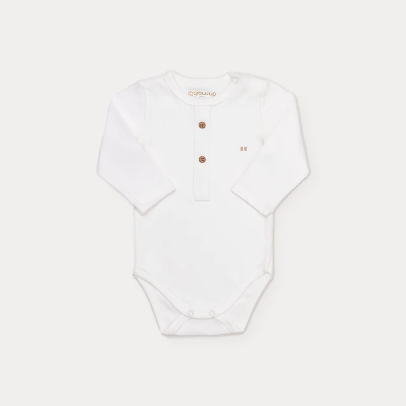 Body Bebê Manga Longa - Grow Up