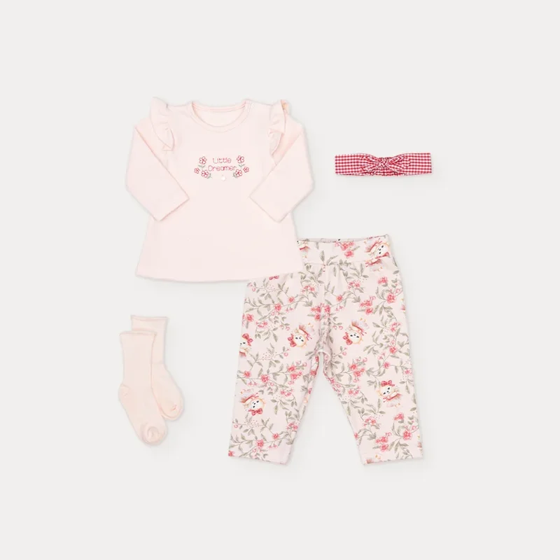 Conjunto Bebê Fleur de Senses - Grow Up