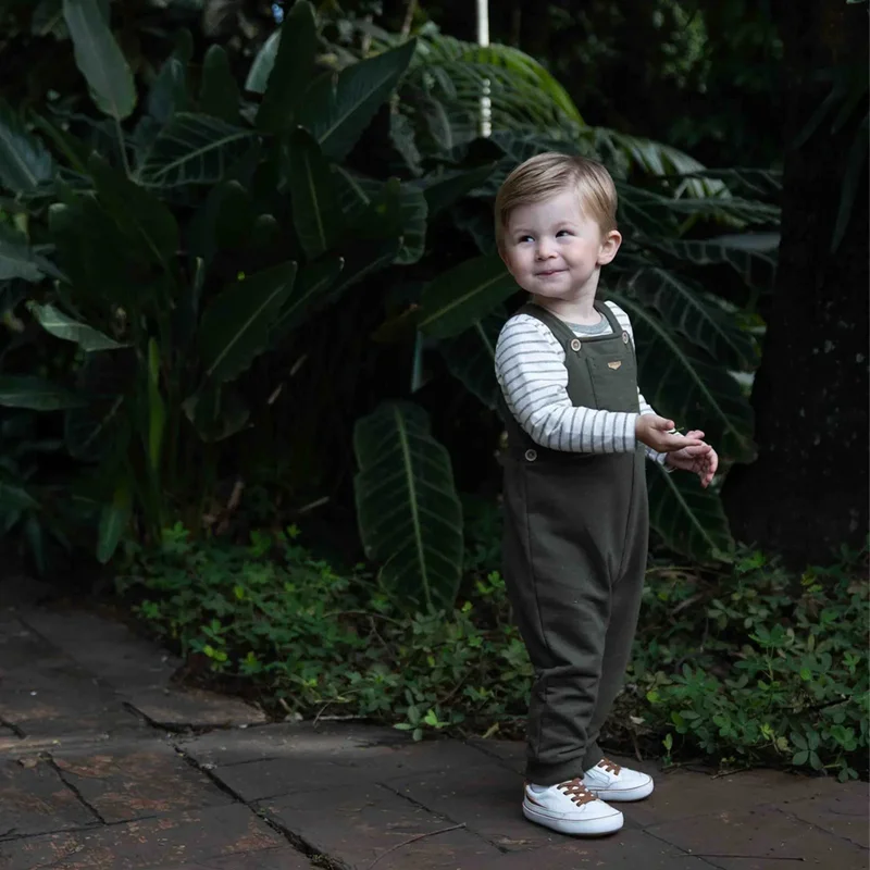 Jardineira Bebê Green - Grow Up