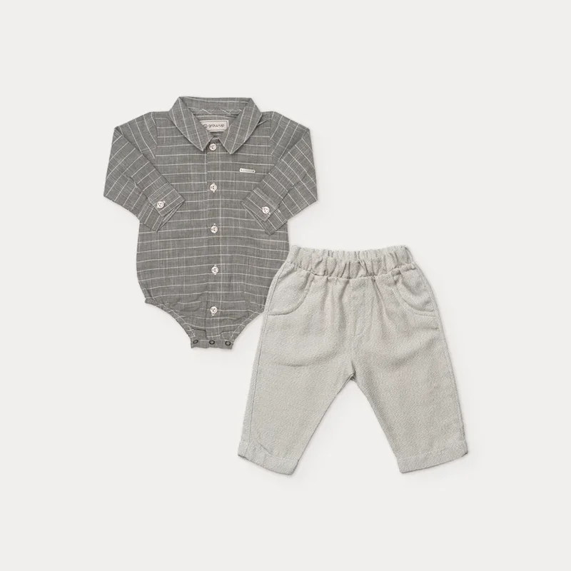Conjunto Pagão Bebê Woodland - Grow Up