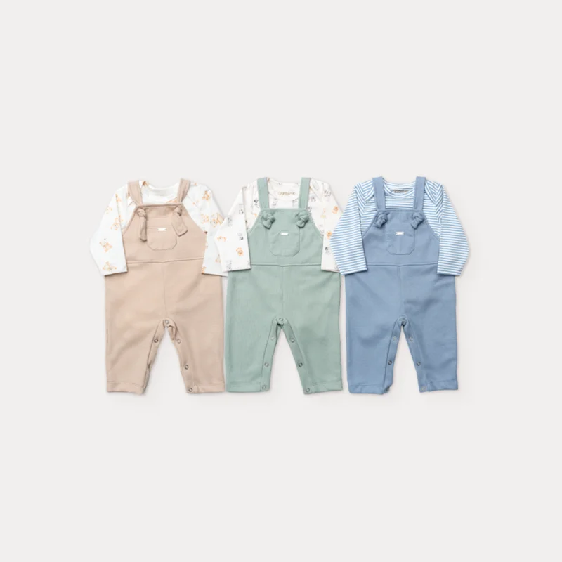 Jardineira com Body Easy Wear - Grow Up