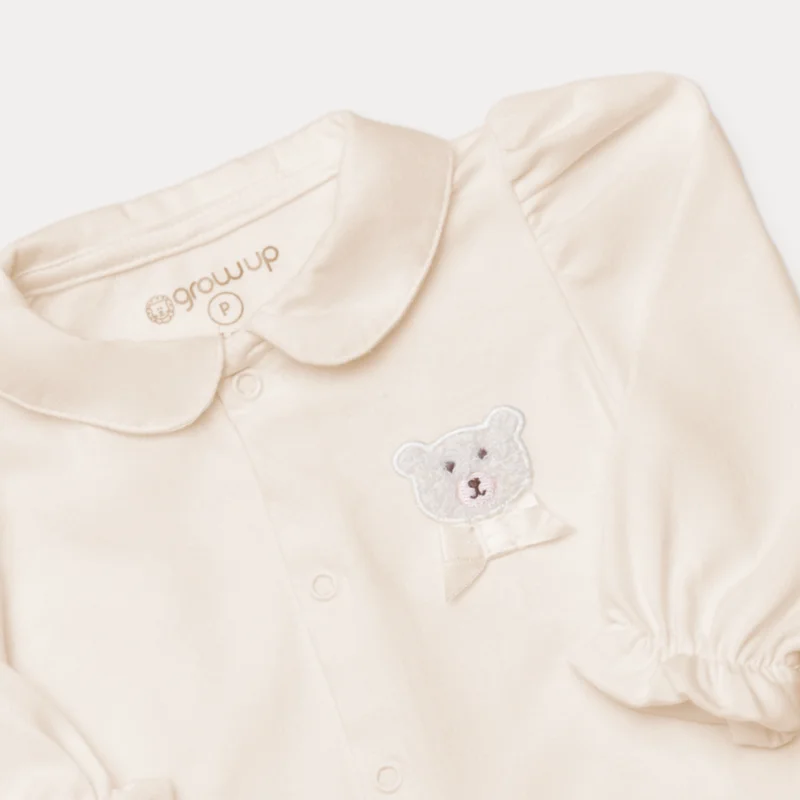 Macacão Bebê Feminino em Algodão Pima - Grow Up