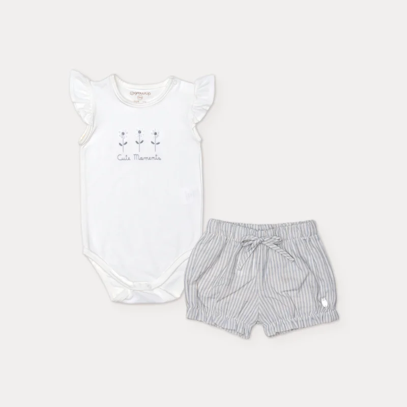 Conjunto Bebê Menina Blue Breeze - Grow Up