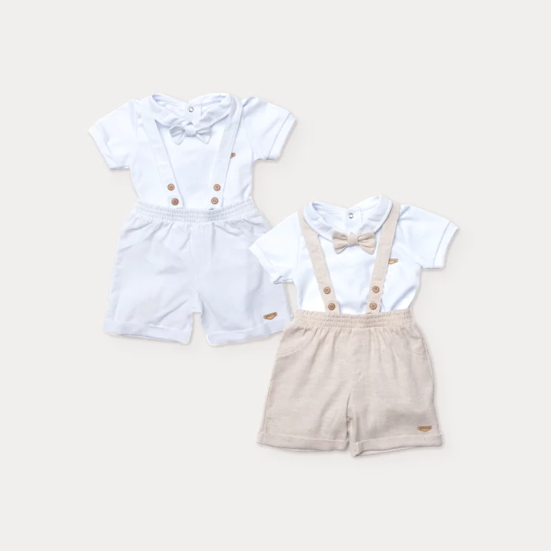 Conjunto Bebê Menino Celebration com Suspensório - Grow Up