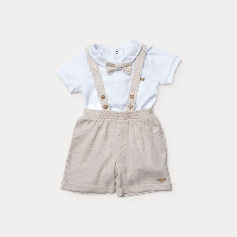 Conjunto Bebê Menino Celebration com Suspensório - Grow Up