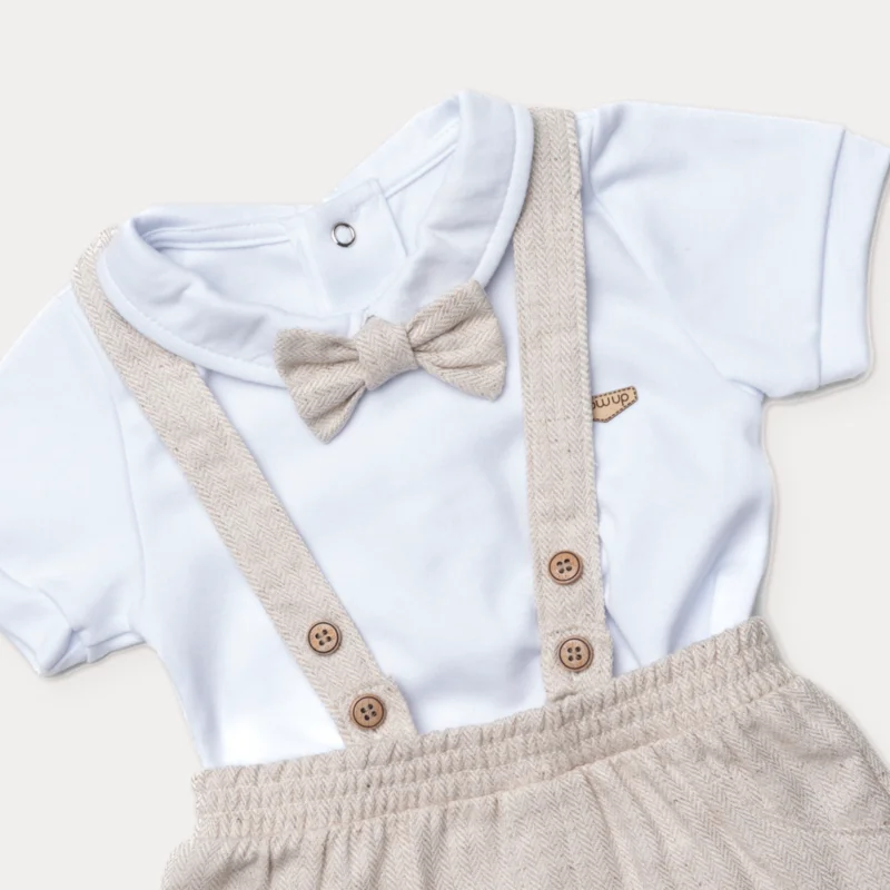 Conjunto Bebê Menino Celebration com Suspensório - Grow Up