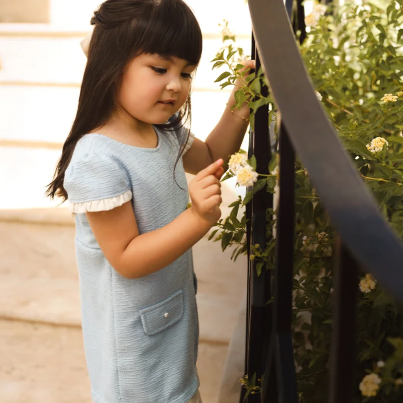 Vestido Menina Blue Sky - Grow Up