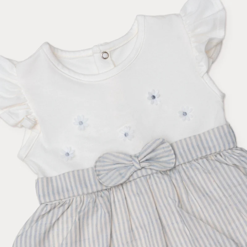 Body Vestido Bebê Menina Blue Breeze - Grow Up