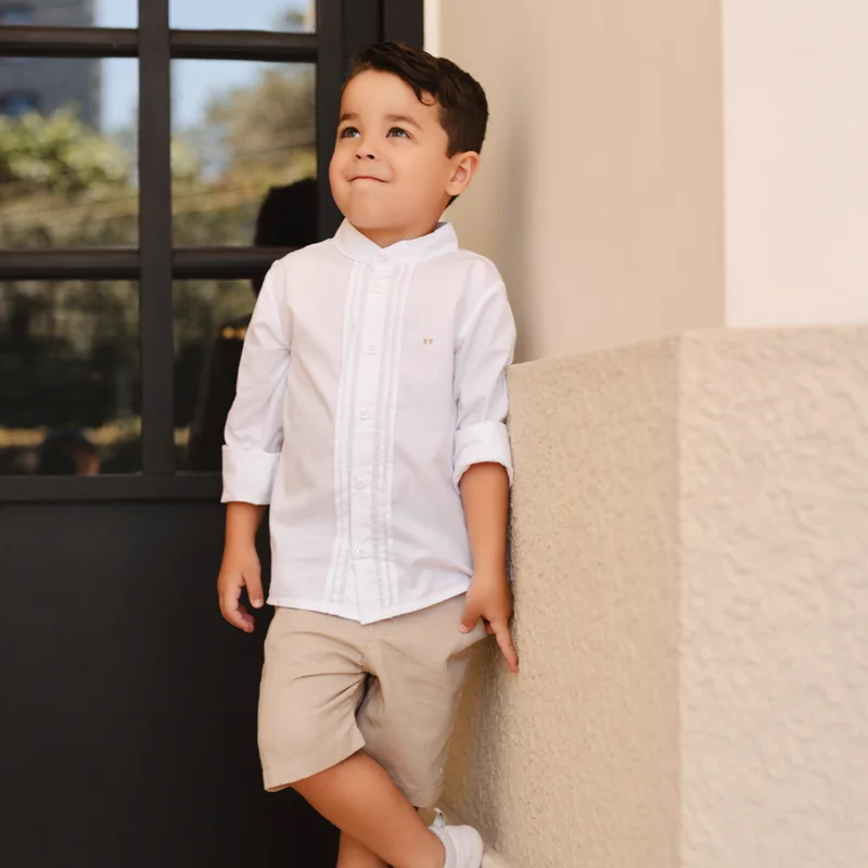 Camisa Menino White - Grow Up