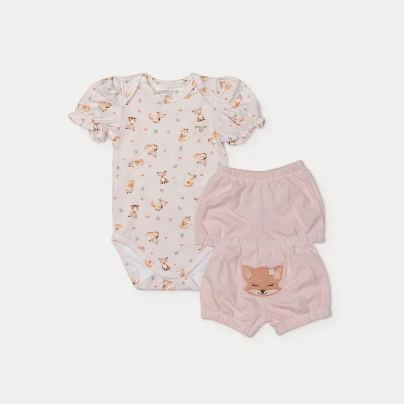 Conjunto Bebê Menina Raposinha - Grow Up
