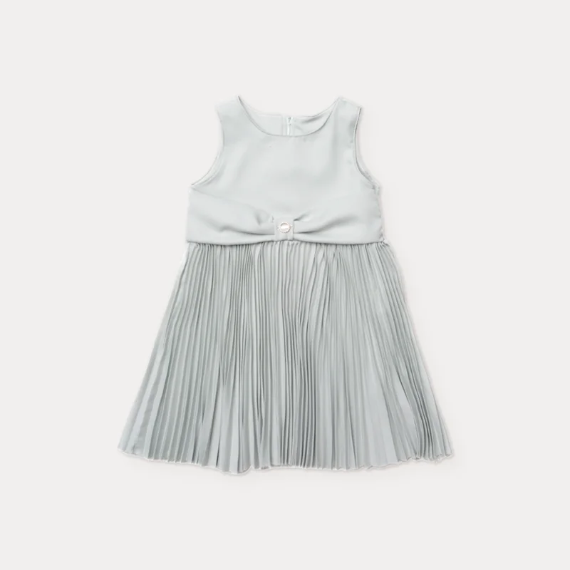 Vestido Menina Plissê - Grow Up